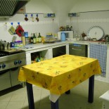 Cucina del Rifugio Alpino La Chardousë