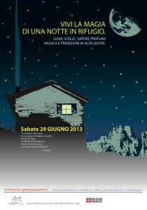 notte in rifugio
