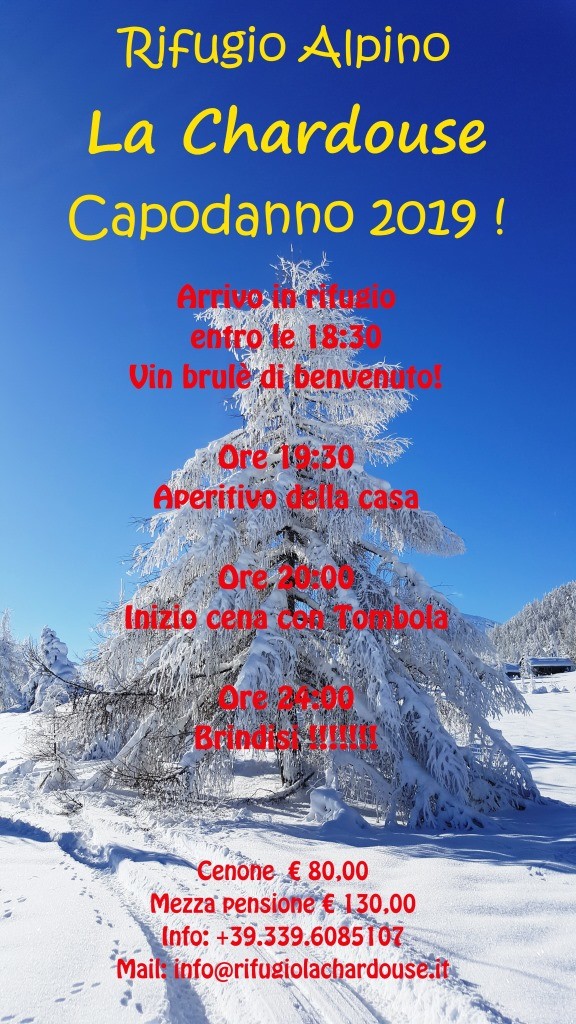 Capodanno al Rifugio La Chardouse, Borgata Vazon Oulx